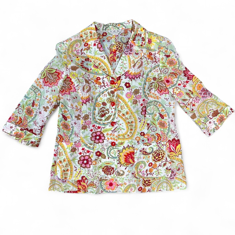 Vintage Floral Blazer